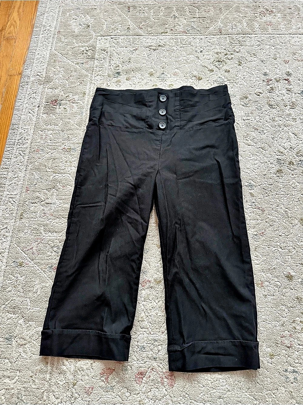 Capri pants Black Size xl